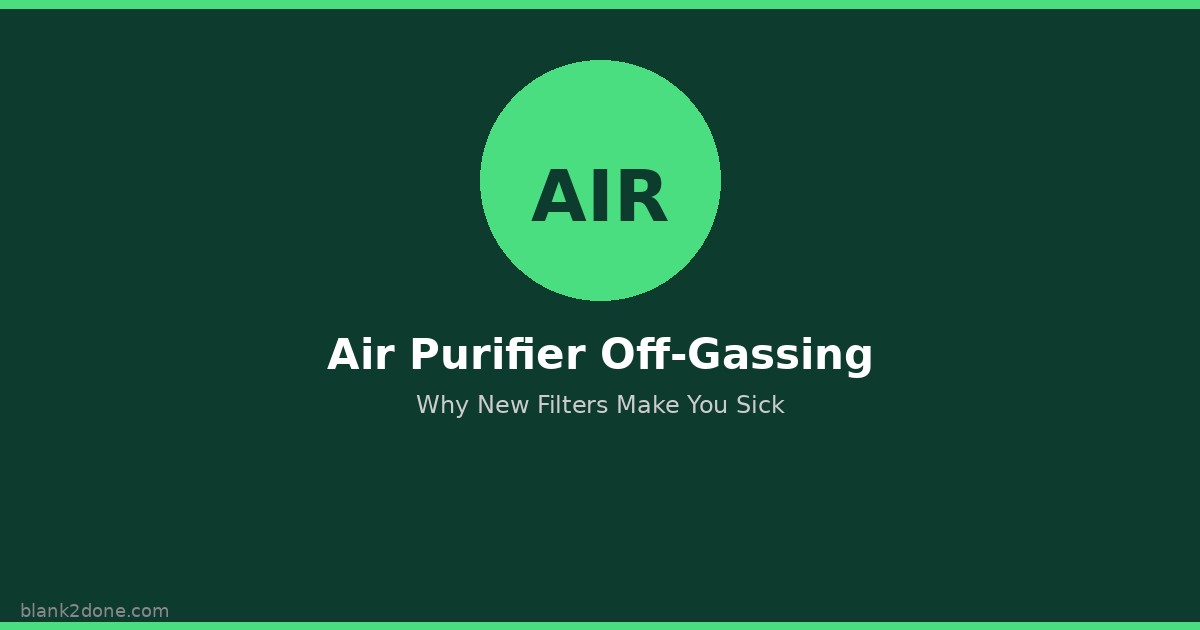 Your New Air Purifier Is Making You Sick? Here's Why (And How to Fix It)